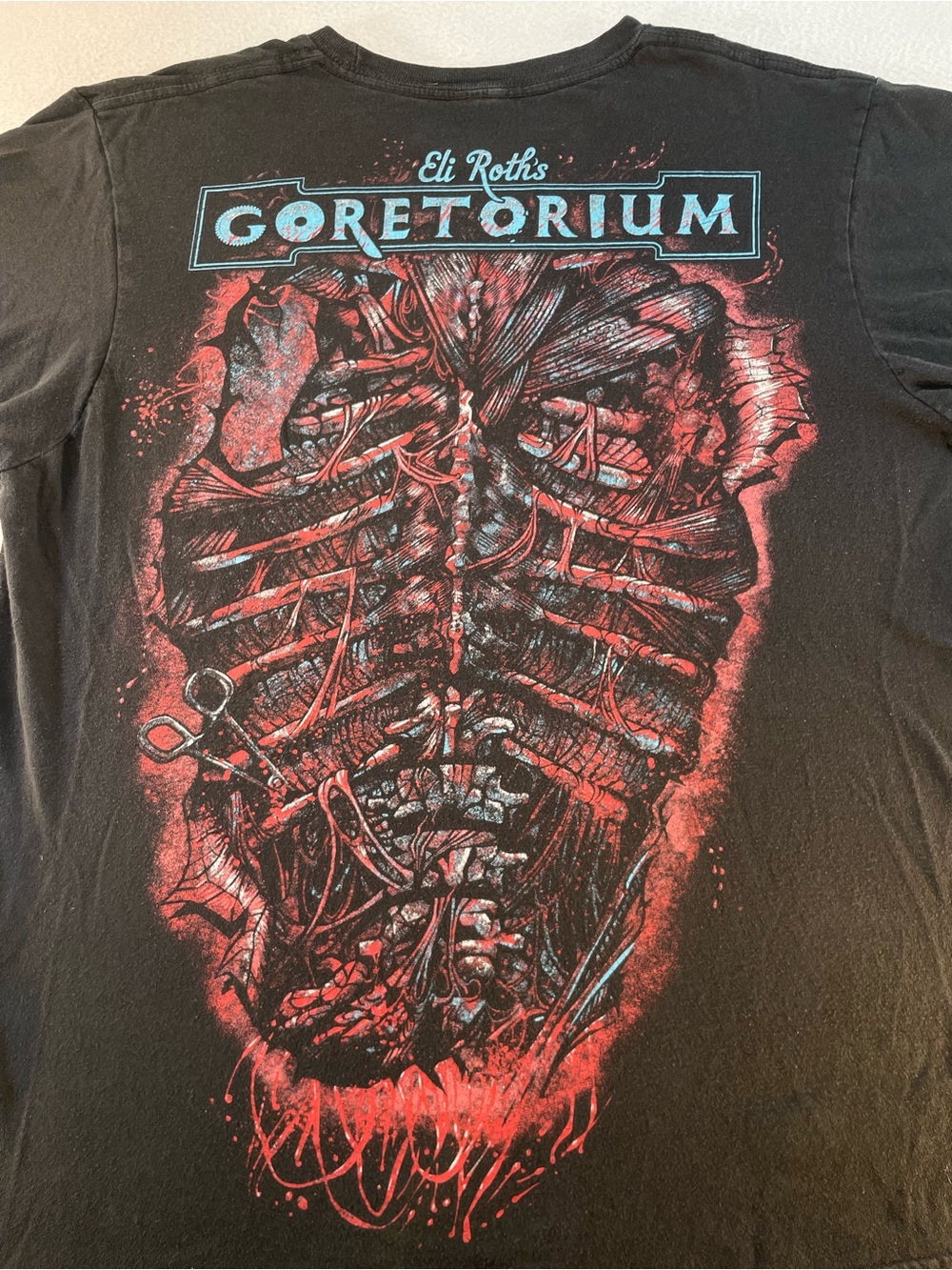 Eli Roth’s Goretorium Unisex T Shirt Size Large Rare Find!
